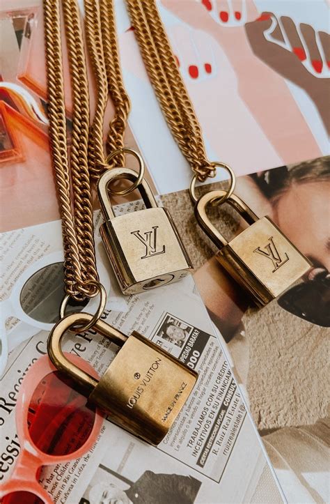 vintage louis vuitton lockit necklace|louis vuitton whistle necklace.